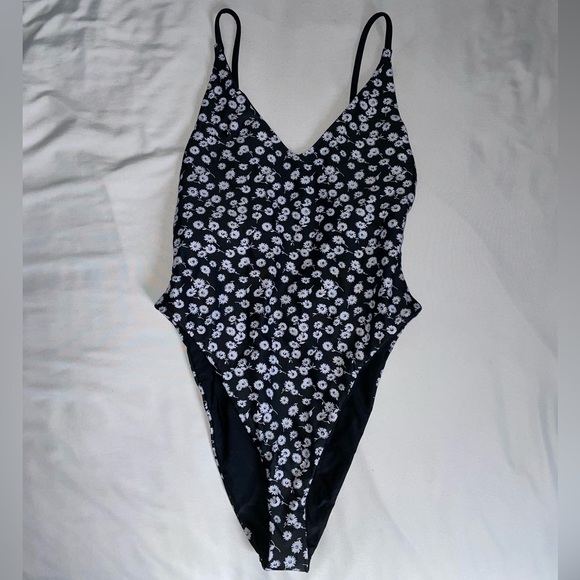 Floral Reversible One Piece - Picture 1 of 5